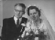 Kees v Haaster & Wil de Jong, trouwfoto 1951- b